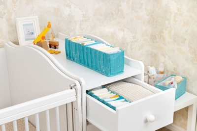 Buti Baby Akordiyon Organizer Çekmece Düzenleyici Small Turkuaz 104102 KASA - 205 - 1