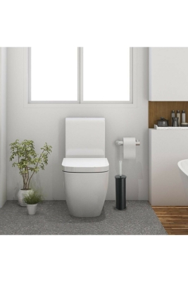 SAS SİYAH Tuvalet Banyo Klozet Wc Fırçası - 4